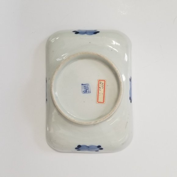 Antique Japanese Rectangular Plate - Picture 2 of 7